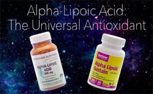 Alpha-Lipoic Acid Antioxidant Free Ratical Fighter